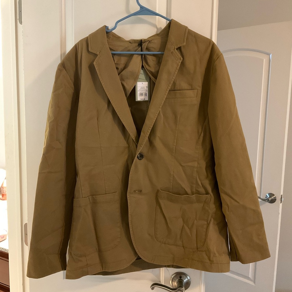 Tan Blazer Jacket